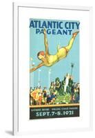 Atlantic City Pageant Poster-null-Framed Giclee Print