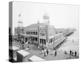 Atlantic City Steel Pier, 1910s-null-Stretched Canvas