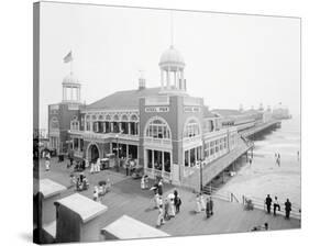 Atlantic City Steel Pier, 1910s-null-Stretched Canvas