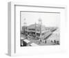 Atlantic City Steel Pier, 1910s-Vintage Photography-Framed Art Print