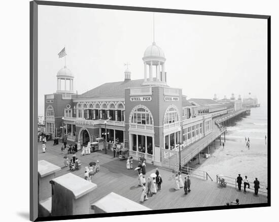 Atlantic City Steel Pier, 1910s-Vintage Photography-Mounted Art Print