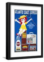 Atlantic Coast Express-null-Framed Art Print