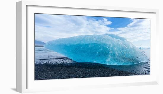 Atlantic Coast, Iceberg Panorama, Jškulsarlon-Catharina Lux-Framed Photographic Print