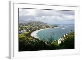 Atlantic Coast, St. Kitts, St. Kitts and Nevis-Robert Harding-Framed Photographic Print