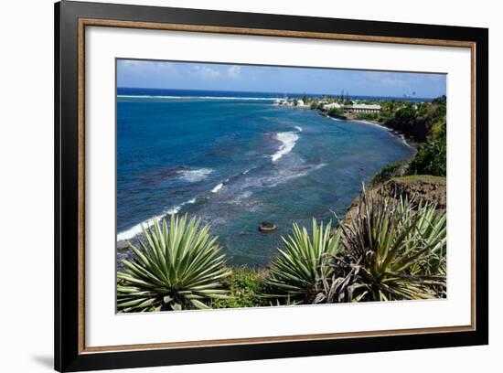 Atlantic Coast, St. Kitts, St. Kitts and Nevis-Robert Harding-Framed Photographic Print