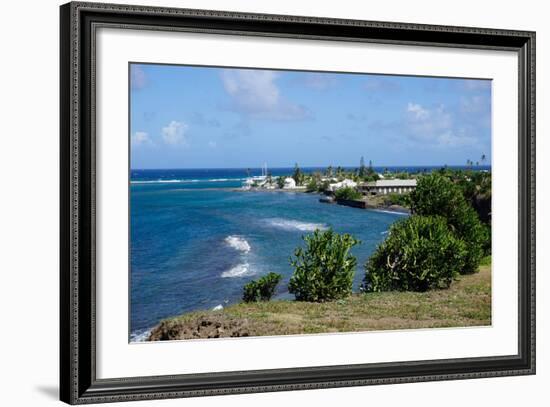 Atlantic Coast, St. Kitts, St. Kitts and Nevis-Robert Harding-Framed Photographic Print