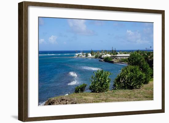 Atlantic Coast, St. Kitts, St. Kitts and Nevis-Robert Harding-Framed Photographic Print