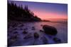 Atlantic Coast Sunrise, Maine, Acadia National Park-Vincent James-Mounted Photographic Print