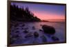 Atlantic Coast Sunrise, Maine, Acadia National Park-Vincent James-Framed Photographic Print