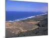 Atlantic Coastline, Cofete Beach, Fuerteventura, Canary Islands, Spain, Europe-Firecrest Pictures-Mounted Photographic Print