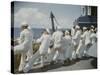 Atlantic Convoy-Frank Scherschel-Stretched Canvas