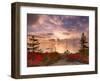 Atlantic Dawn-Michael Hudson-Framed Art Print