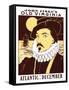 Atlantic: December, John Fiske's Old Virginia-James Montgomery Flagg-Framed Stretched Canvas