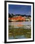 Atlantic Fisheries Museum and Lunenburg Harbor, Lunenburg, Nova Scotia, Canada-Walter Bibikow-Framed Premium Photographic Print