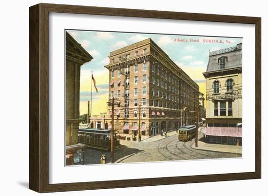 Atlantic Hotel, Norfolk, Virginia-null-Framed Art Print