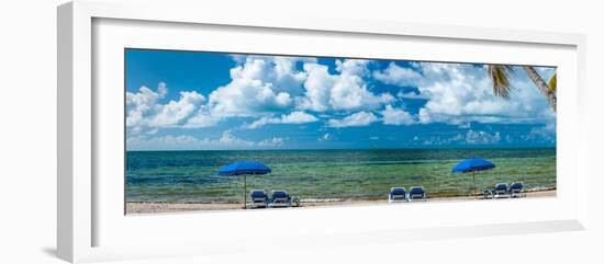 Atlantic Ocean at Smathers Beach in Key West, Florida, USA-null-Framed Photographic Print
