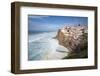 Atlantic Ocean waves breaking below cliffs of Azenhas do Mar on the west coast, Azenhas do Mar-Stuart Black-Framed Photographic Print