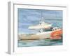 Atlantic Sailboats-Jane Slivka-Framed Art Print