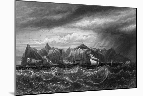 Atlantic Saint Helena-null-Mounted Art Print