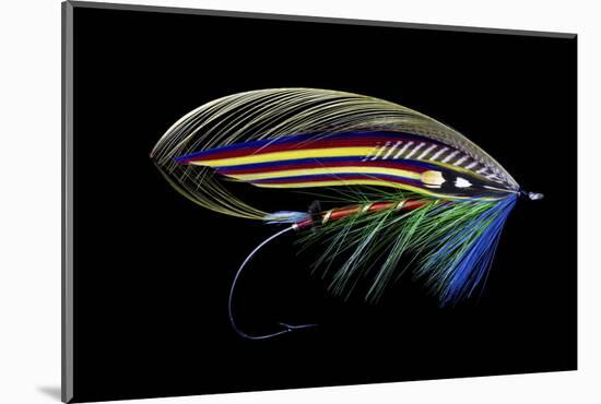 Atlantic Salmon Fly designs 'Clabby'-Darrell Gulin-Mounted Photographic Print