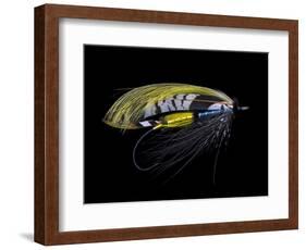 Atlantic Salmon Fly designs 'Highland Gem'-Darrell Gulin-Framed Photographic Print