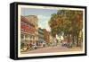 Atlantic Street, Stamford, Connecticut-null-Framed Stretched Canvas