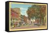 Atlantic Street, Stamford, Connecticut-null-Framed Stretched Canvas