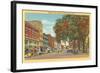 Atlantic Street, Stamford, Connecticut-null-Framed Art Print