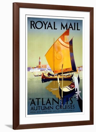 Atlantis Cruises-null-Framed Giclee Print