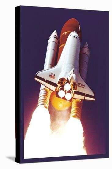 Atlantis Lift-Off-null-Stretched Canvas