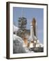 Atlantis' Twin Solid Rocket Boosters Ignite-Stocktrek Images-Framed Premium Photographic Print