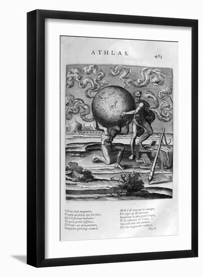 Atlas, 1615-Leonard Gaultier-Framed Giclee Print