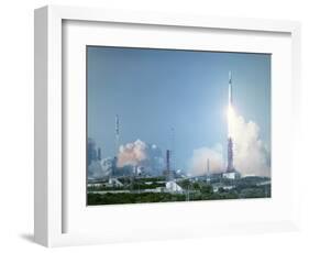 Atlas-Agena Rocket Launch for Gemini 8-null-Framed Premium Photographic Print