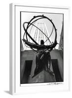 Atlas at Rockefeller Center-Laura Denardo-Framed Art Print