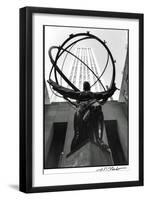 Atlas at Rockefeller Center-Laura Denardo-Framed Art Print