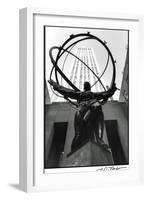 Atlas at Rockefeller Center-Laura Denardo-Framed Art Print