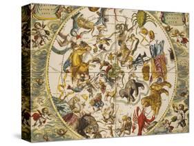 Atlas Coelestis Seu Harmonia Macrocosmica, 18th Century-Andreas Cellarius-Stretched Canvas