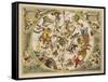 Atlas Coelestis Seu Harmonia Macrocosmica. Engraved Celestial Atlas By Andreas Cellarius-Andreas Cellarius-Framed Stretched Canvas