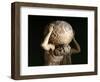 Atlas, Copy of a Greek Hellenistic Original-Roman-Framed Giclee Print