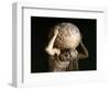 Atlas, Copy of a Greek Hellenistic Original-Roman-Framed Giclee Print