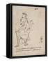 Atlas de Napoléon, caricature-null-Framed Stretched Canvas