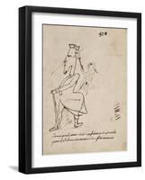 Atlas de Napoléon, caricature-null-Framed Giclee Print