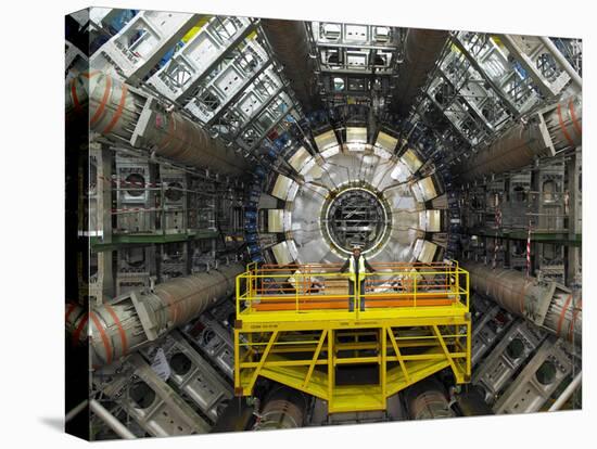 ATLAS Detector, CERN-David Parker-Stretched Canvas