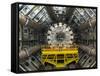 ATLAS Detector, CERN-David Parker-Framed Stretched Canvas