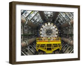 ATLAS Detector, CERN-David Parker-Framed Photographic Print