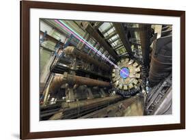 ATLAS Detector, CERN-David Parker-Framed Photographic Print