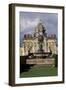 Atlas Fountain with Facade of Castle Howard in Background-John Thomas-Framed Giclee Print