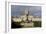 Atlas Fountain with Facade of Castle Howard in the Background-John Thomas-Framed Giclee Print