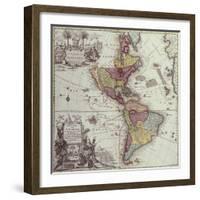 Atlas Geographicus, 1725-Georg Matthaus Seutter-Framed Giclee Print