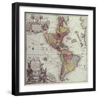 Atlas Geographicus, 1725-Georg Matthaus Seutter-Framed Giclee Print